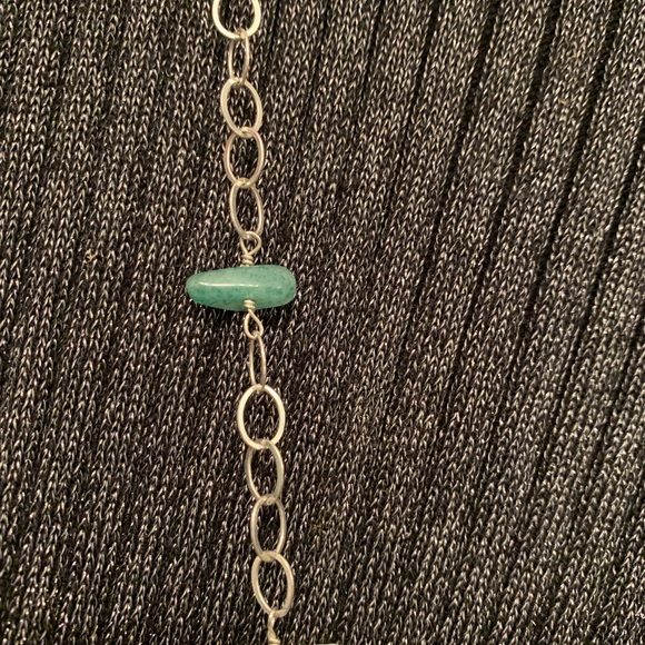 Hawaiian SS necklace & Earrings,Pearls, & stones - Picture 2 of 4